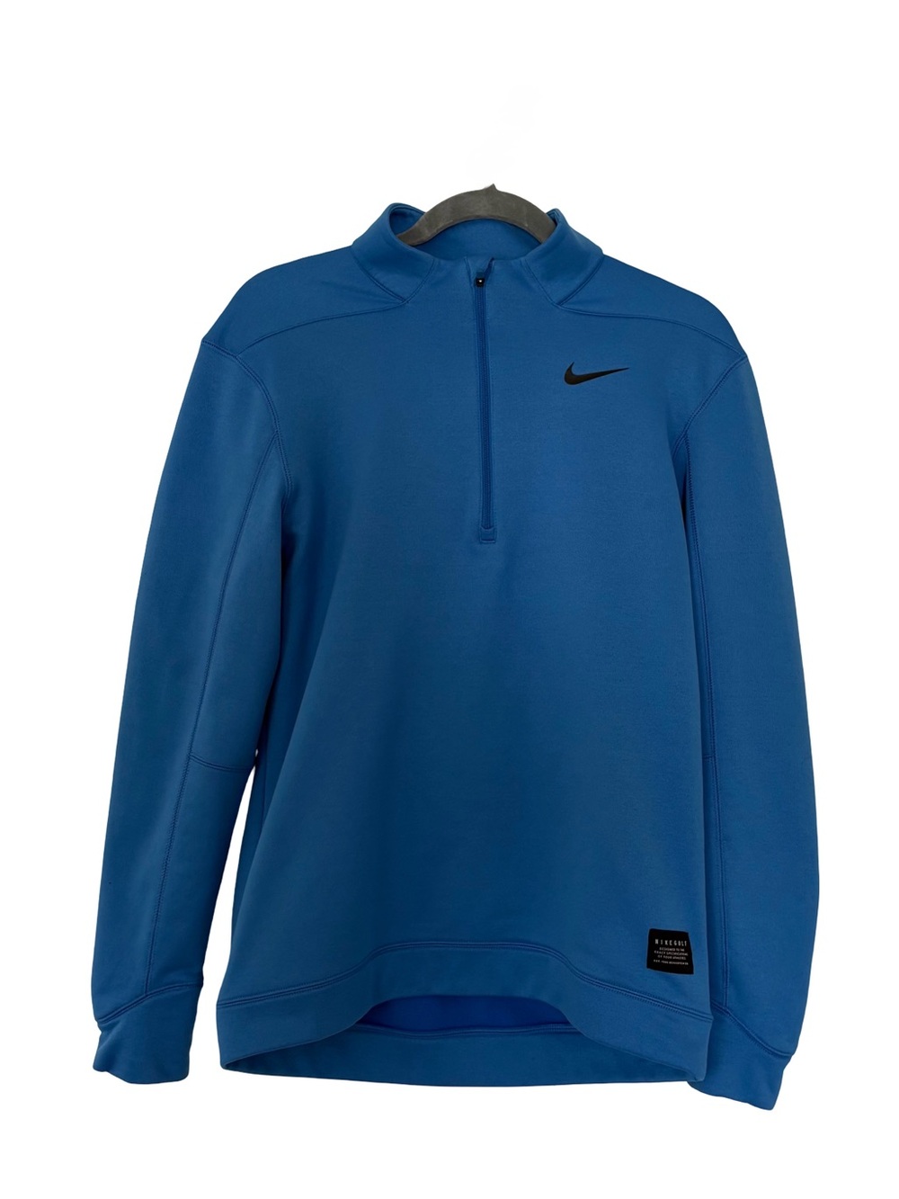 Nike Men's Royal Blue Quarter-Zip Performance Pullover